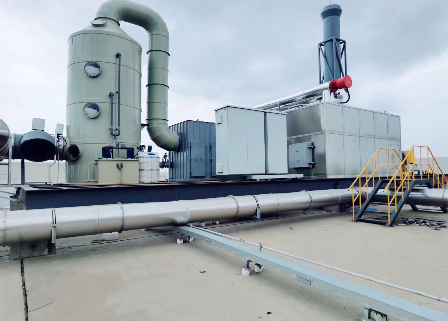 三菱瓦斯化學廢氣治理