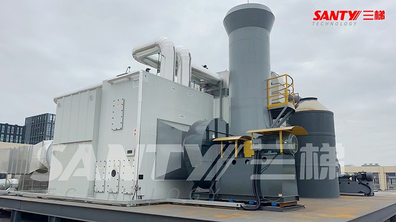 紡織行業廢氣治理案例分享 三梯環境